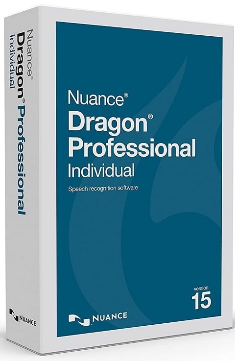 Nuance Dragon Professional Individual cover poster box