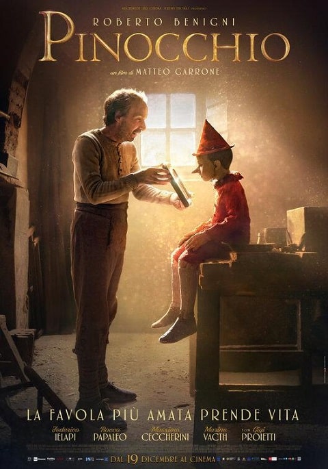 Pinocho 2019 en 720p, 1080p Español Latino