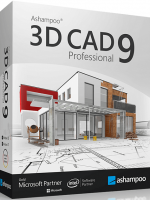 Ashampoo 3D CAD Profesional 9.0.0, Solución CAD profesional, desde los planos hasta el diseño de interiores