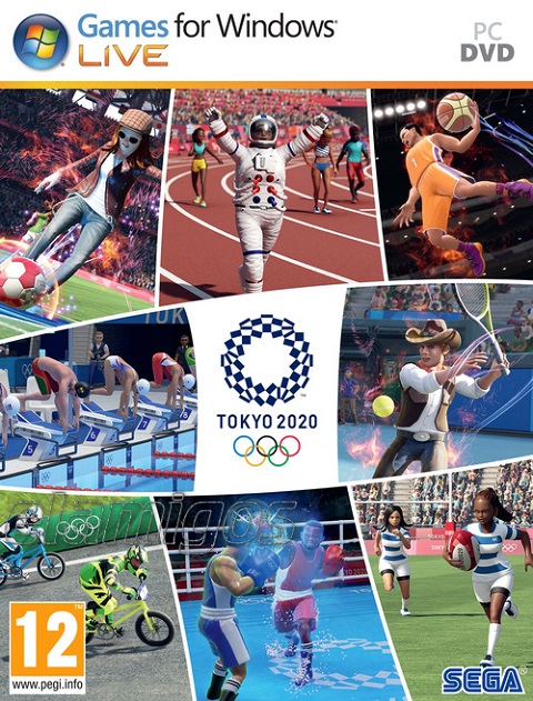 Olympic Games Tokyo 2020 The Official Video Game cartel poster cover
