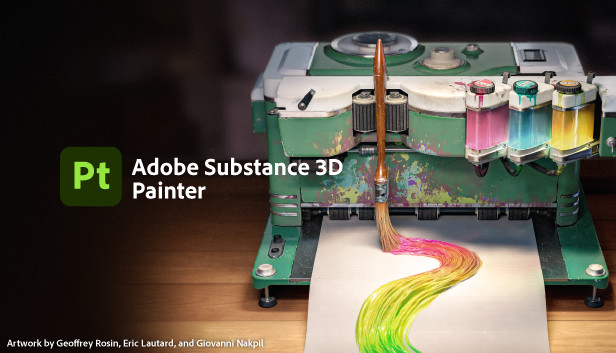 Adobe Substance 3D Painter 7.3.0.1272, Uno de los mejores programas de diseño 3D para pintar materiales y texturas en activos en 3D