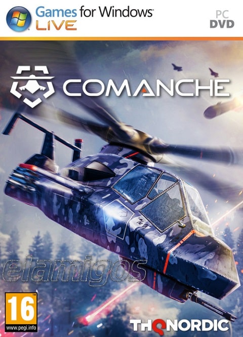 Comanche PC Full 2021, Es un moderno shooter en helicóptero que se ambienta en un futuro alternativo