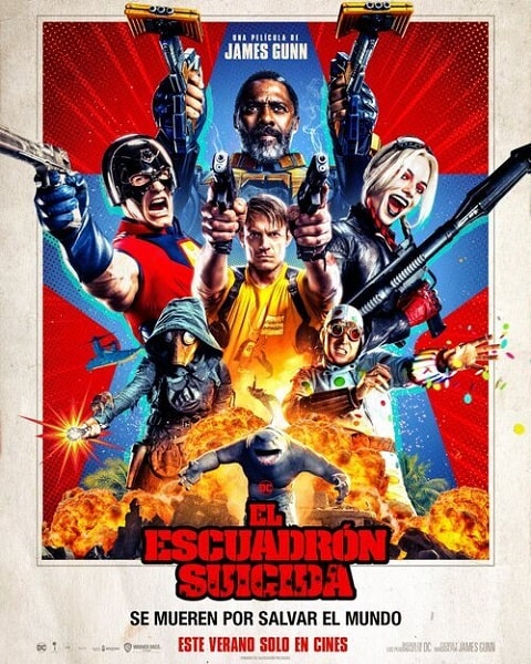 El Escuadrón Suicida cartel poster cover