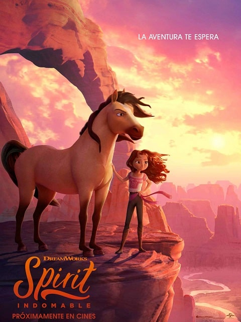 Spirit El Indomable 2021 poster cartel cover