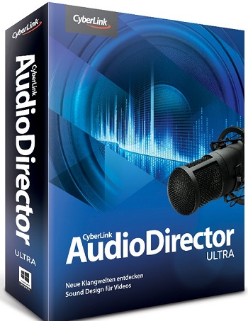 CyberLink AudioDirector Ultra 12 box poster