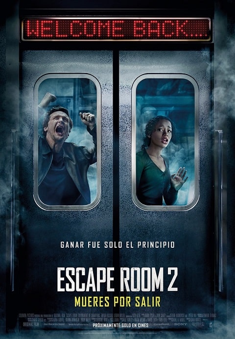 Escape Room 2 Reto Mortal cartel poster cover