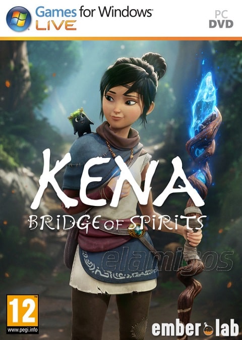 Kena Bridge of Spirits Deluxe Edition cartel poster cover