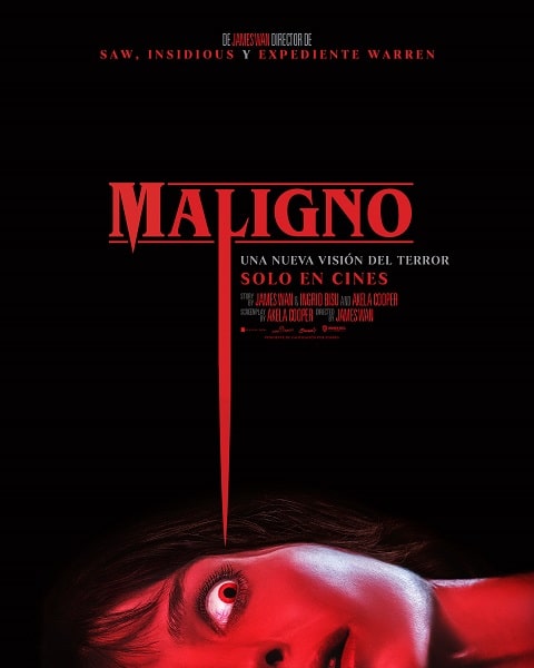 Maligno 2021 cartel poster cover