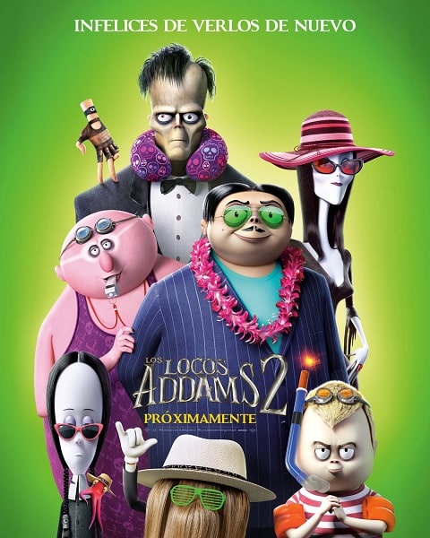 Los Locos Addams 2 poster cover