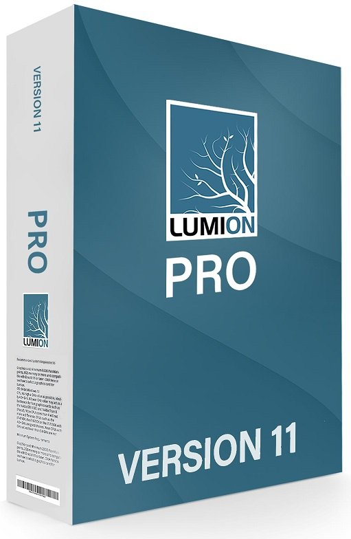 Lumion Pro cover poster box