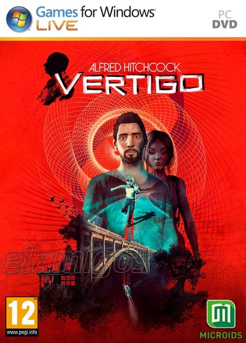 Alfred Hitchcock Vertigo pc poster box cover