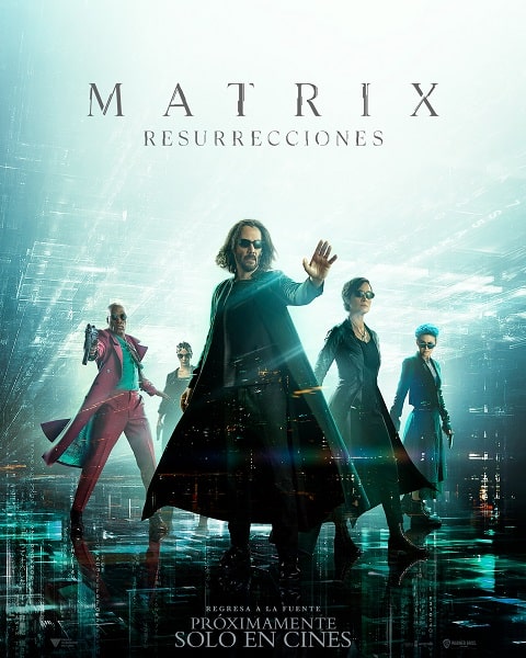 Matrix Resurrecciones cartel poster cover latino