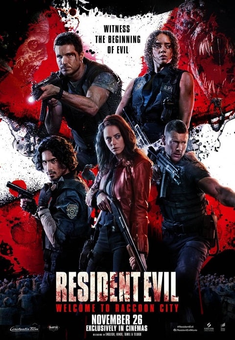 Resident Evil Welcome to Raccoon City cartel poster cover