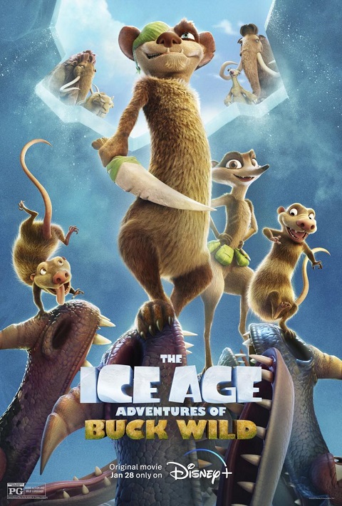 The Ice Age Adventures of Buck Wild cartel poster cover