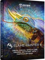 Flame Painter 4.1.5, Software de pintura galardonado, en el que se puede pintar con pinceles de partículas realistas