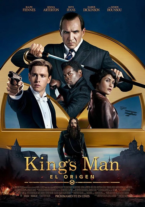 Kings Man El Origen poster cartel cover