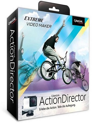 CyberLink ActionDirector box cover poster