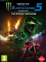 Monster Energy Supercross 5 box cover poster