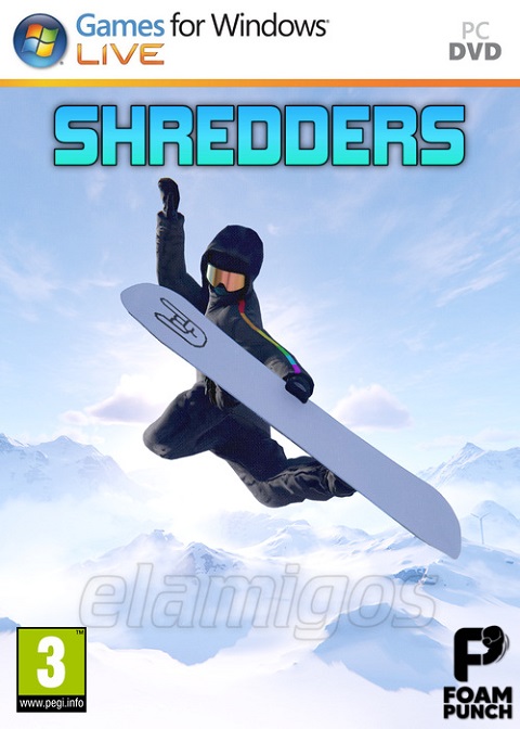 Shredders PC Full 2022, Domina el arte del park riding, el buttering, los rails y los kickers masivos y gánate un lugar en el mundo del snowboard