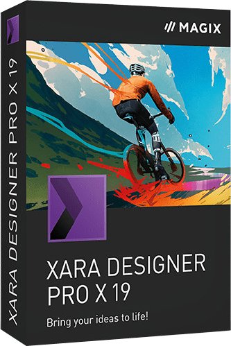 Xara Designer Pro X box cover poster