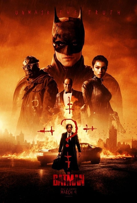 Batman 2022 cartel poster cover