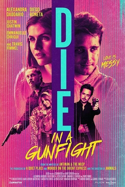 Die in a Gunfight cartel poster cover
