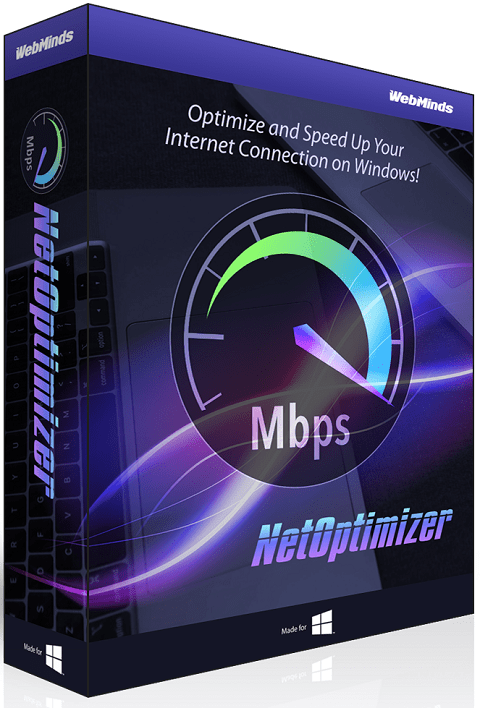 WebMinds NetOptimizer box cover poster