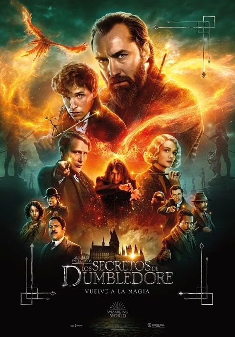 Animales fantásticos Los Secretos de Dumbledore box cover poster