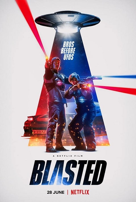 Blasted box cover poster