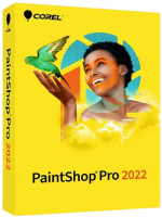 Corel PaintShop Pro 2022 box cover poster