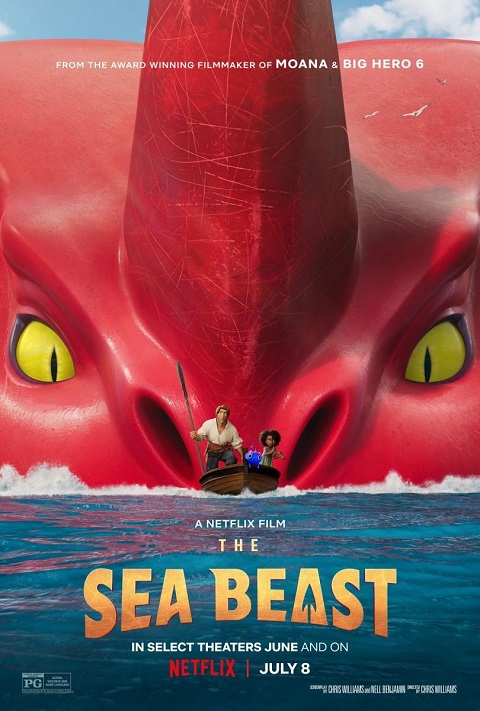 El monstruo marino cartel poster
