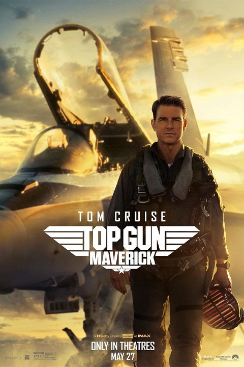 Top Gun Maverick box cover poster