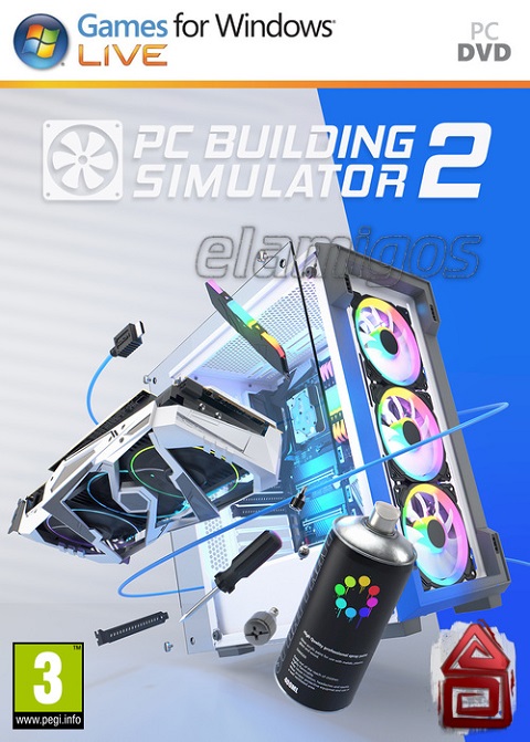 PC Building Simulator 2 pc cover poster box