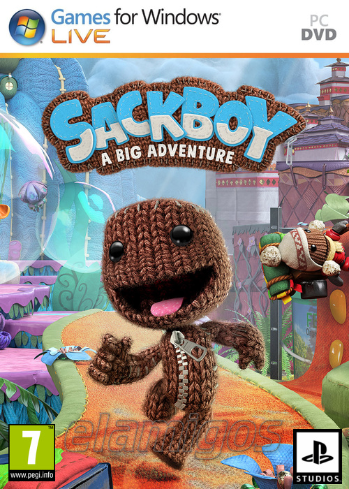 Sackboy A Big Adventure cartel poster cover