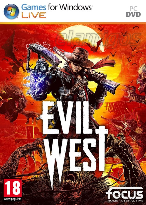 Evil West cartel poster box