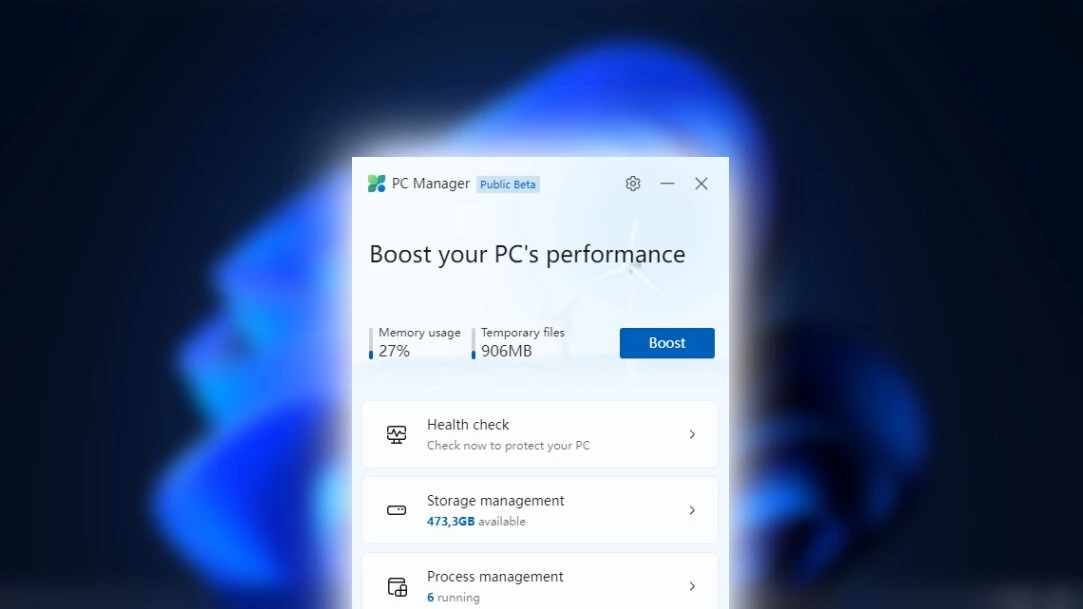 Microsoft PC Manager v1.2.4.5, El CCleaner de Microsoft que promete aumentar el rendimiento de su PC