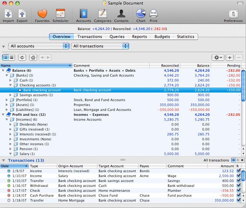 Maxprog iCash 7.8.5, Software destinado a controlar tus finanzas personales, llevando un registro de ingresos, gastos, créditos, deudas y transacciones bancarias por ti