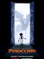 Pinocho de Guillermo del Toro cartel poster cover