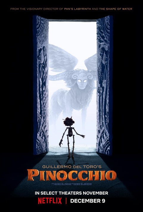 Pinocho de Guillermo del Toro 2022 en 1080p Español Latino