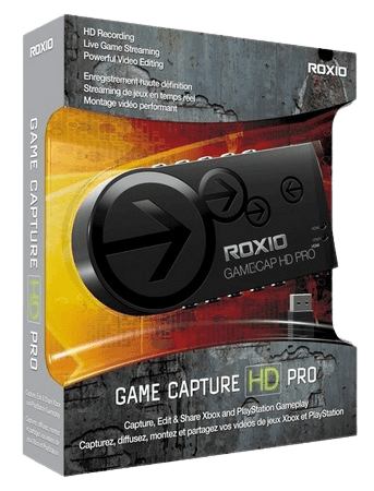 Roxio Game Capture HD PRO cartel poster box