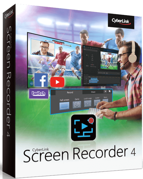 CyberLink Screen Recorder box cover poster