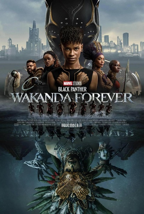 Pantera Negra Wakanda por siempre 2022 cartel poster cover