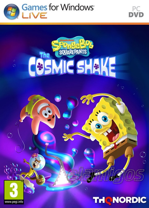 Bob Esponja The Cosmic Shake pc poster box