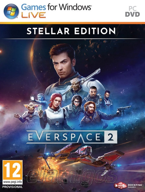 Everspace 2 PC Full 2023, Shooter espacial para un jugador con exploración en el espacio y en planetas, toneladas de botín, elementos RPG, minería y artesanía