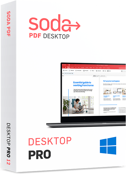 Soda PDF Desktop Pro box cover poster