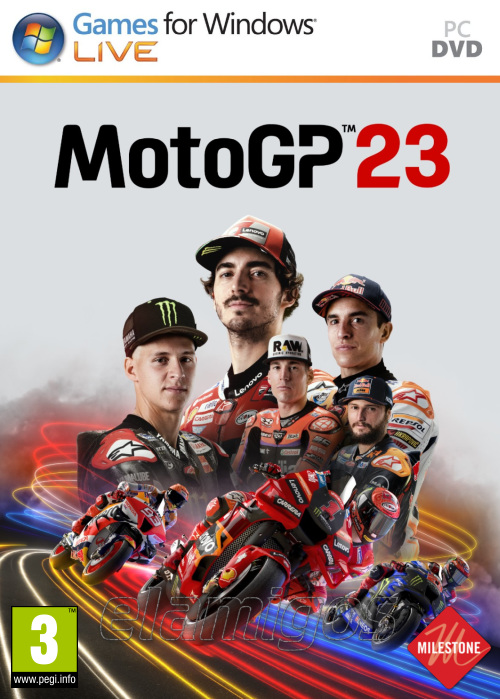 MotoGP 23 box cover poster
