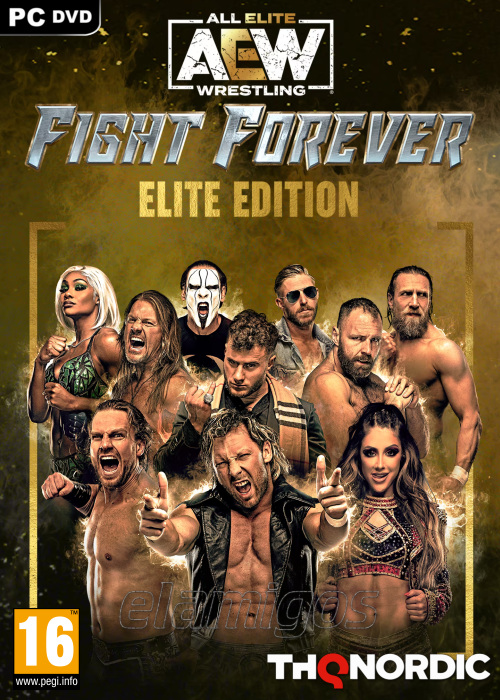 AEW Fight Forever Elite Edition pc cover poster