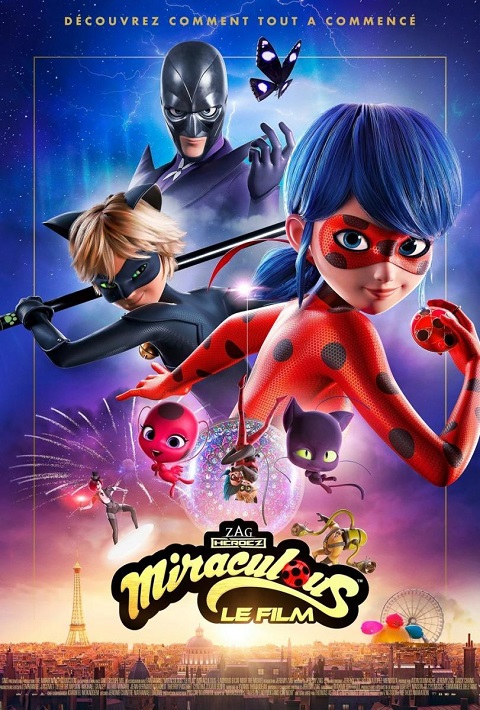 Miraculous Las Adventuras de Ladybug, La Película cartel poster cover