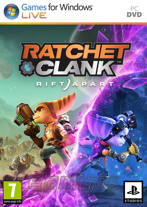 Ratchet and Clank Rift Apart pc poster