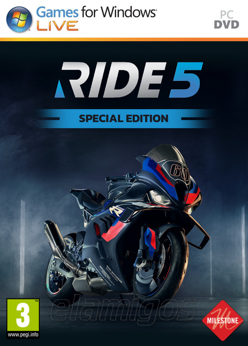 RIDE 5 Special Edition pc cover poster box